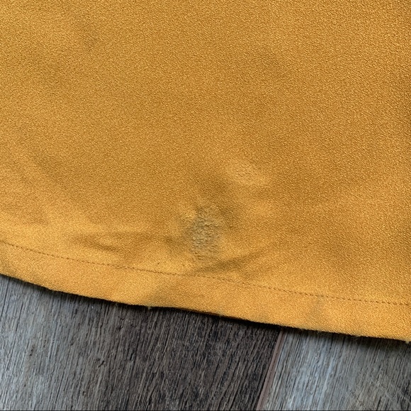 NWT Anthropologie Current Air Mustard Jumpsuit Med - Picture 13 of 15